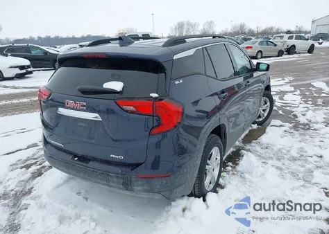 2018 GMC Terrain Sle from USA, damaged, VIN 3GKALTEV9JL244482